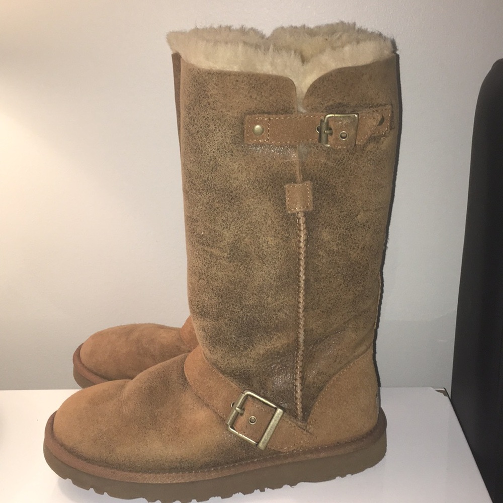 speckled brown uggs